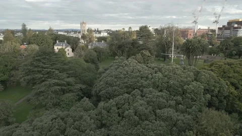 The ClockTower - The University of Auckland Stock Footage 236437485