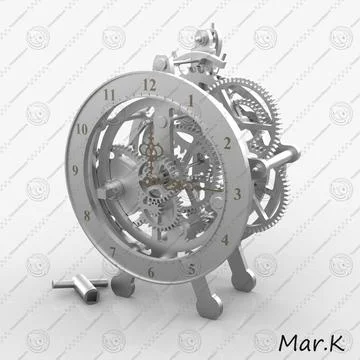 Clockwork 3D Model