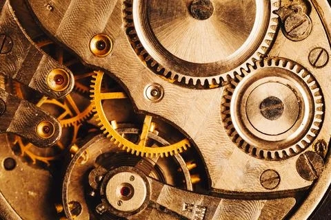 Clockwork Background Stock Photos