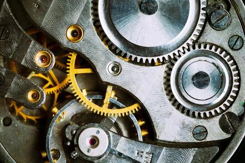 Clockwork Background Stock Photos