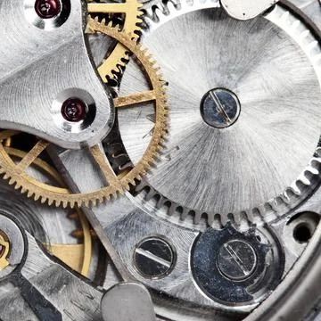 Clockwork Clockwork of wristwatch super close up Copyright: xZoonar.com/Ro... Stock Photos
