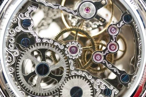 Clockwork close up of a mechanical clockwork Copyright: xZoonar.com/KnutxN... Stock Photos