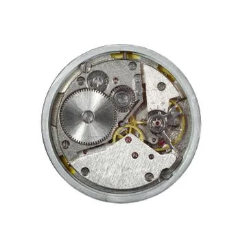 Clockwork closeup Stock Photos