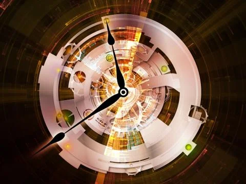 Clockwork Composition Stockillustratie