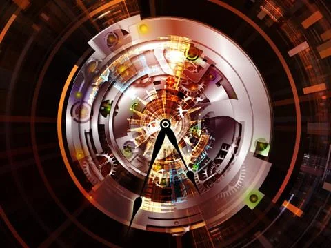 Clockwork Composition Stock-Illustration