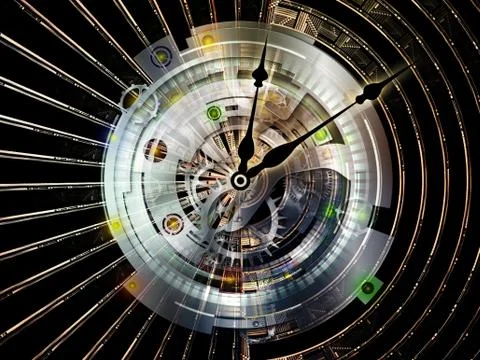 Clockwork Computing Stockillustratie