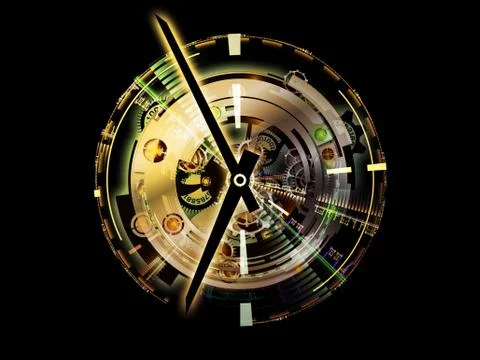 Clockwork Connections Illustrazione stock