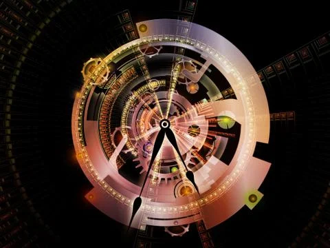 Clockwork Connections Illustrazione stock