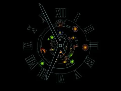 Clockwork Elements Stock Illustration