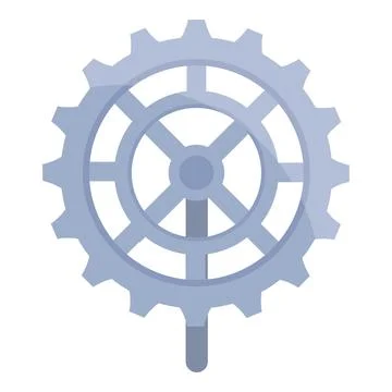Clockwork gear rotating on a stick mechanism 스톡 일러스트