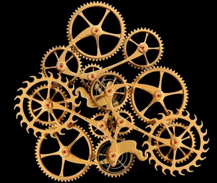 Clockwork Ilustração Stock
