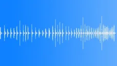 Clockwork, Mechanical, Wooden Rattle, Wind Up, Slow Speed Sound Effect