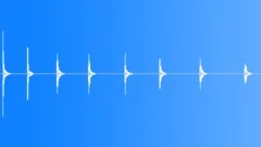 Clockwork, Mechanical, Wooden Rattle, Wind Up, Very Slow Speed Sound Effect