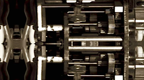 Clockwork Mechanism - Steampunk Stock Footage 35261803