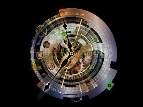 Clockwork Metaphor 스톡 일러스트