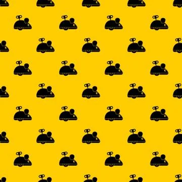 Clockwork mouse pattern vector 스톡 일러스트