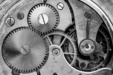 Clockwork Foto stock