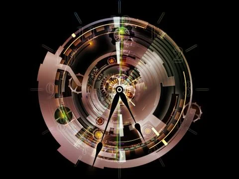 Clockwork Solution Illustrazione stock