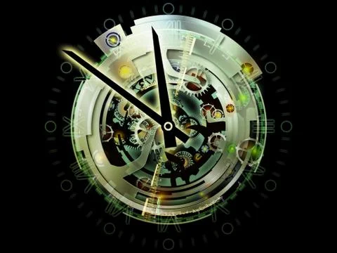 Clockwork Solution 스톡 일러스트
