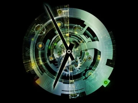 Clockwork Solution Stockillustratie