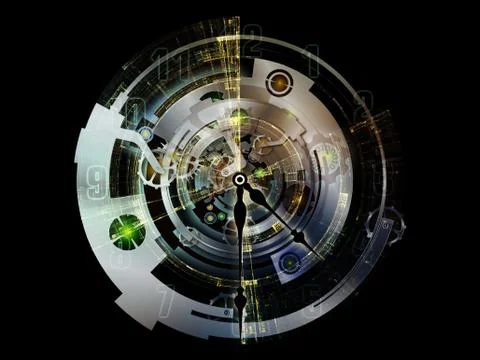 Clockwork Solution Illustrazione stock