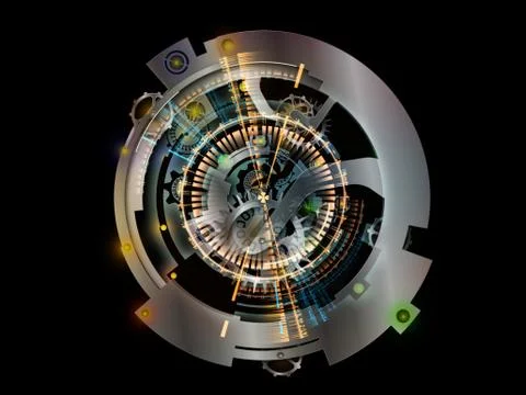 Clockwork Technologies Illustrazione stock