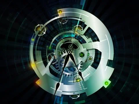 Clockwork Technologies Illustrazione stock