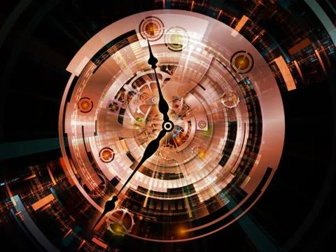 Clockwork Technologies Illustrazione stock