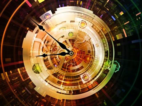Clockwork Technologies Illustrazione stock