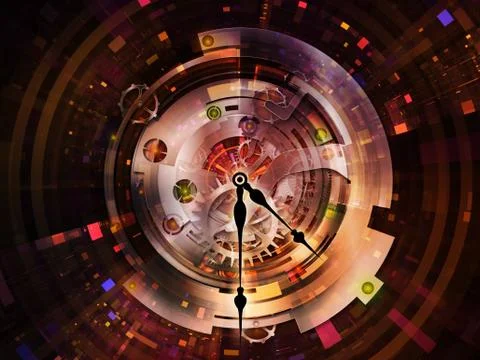Clockwork Technologies Illustrazione stock