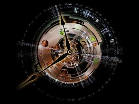 Clockwork Vortex Stockillustratie