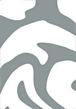 Clockwork waves seamless pattern. Psychedelic abstract curved background for Illustrazione stock