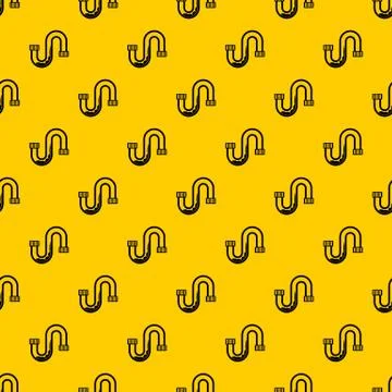 Clog in the pipe pattern vector Ilustración de archivo