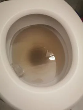 Clogged sewage drain pipe, causing a damage Stock Photos