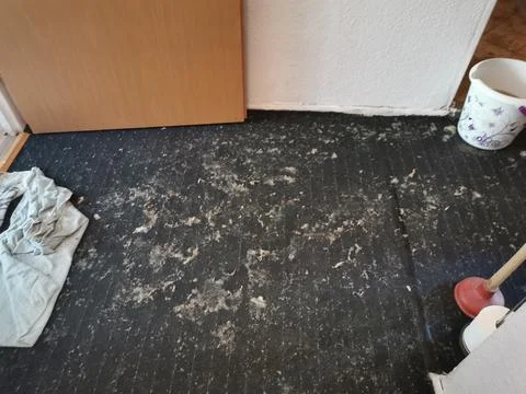 Clogged sewage drain pipe, causing a damage Photos