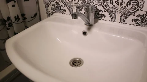 Clogged Sink 3 Stock Footage 49641964