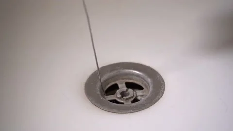 Clogged sink Stock Footage 158236046