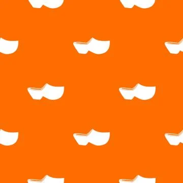 Clogs pattern seamless Illustrazione stock