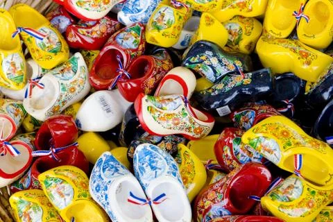 Clogs, Volendam, Netherlands Stock Photos