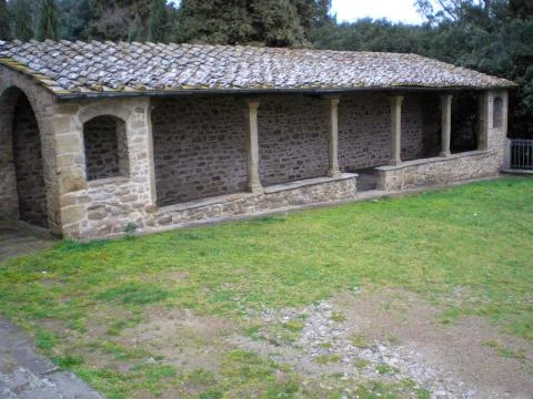 A cloister Stock Photos