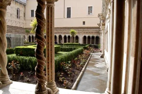 The cloister Stock Photos