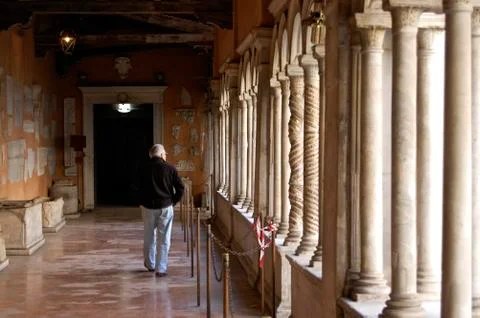 The cloister Stock Photos