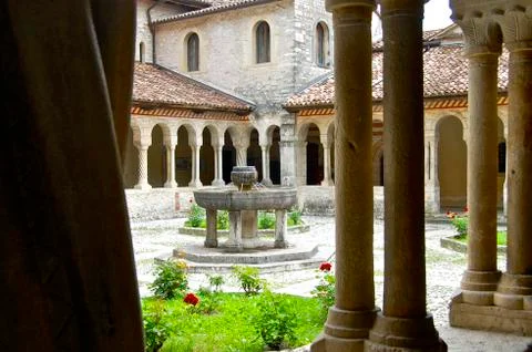 The cloister Stock Photos