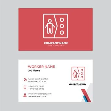 Clone business card design Illustrazione stock gratuita