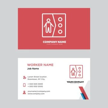 Clone business card design 무료 스톡 일러스트