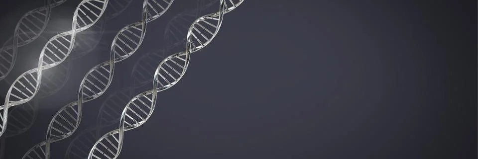 Clone men with genetic DNA Stock-Illustration