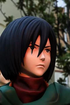 Clone-oid statue of Mikasa Ackerman Фото