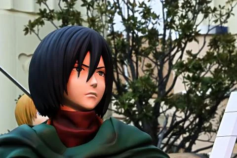 Clone-oid statue of Mikasa Ackerman Photos