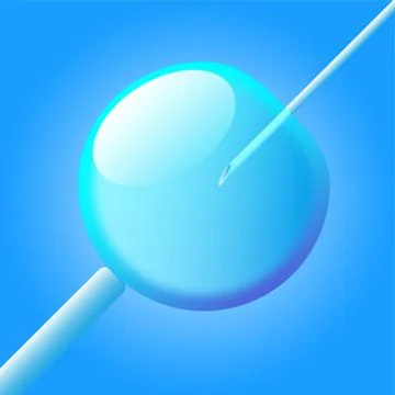 Clone stem cell, Stem Cell Research, cloned human embryos Illustrazione stock