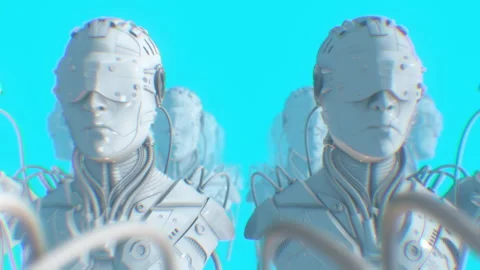 Clones in Time Stock Footage 263137049